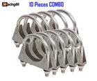Emusa 10X 2.125" I.d. Universal Heavy Duty Exhaust Hanger 1/8" Ss Bolt Clamp New. Price: $40.99.