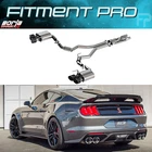 Borla Atak Cat-back Exhaust W/cf Tips 20-22 Ford Mustang GT500 5.2L 140837CF New. Price: $3569.99.