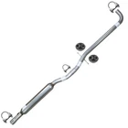 Stainless Steel Resonator Pipe Fits: 2000-05 Lesabre Park Avenue Bonneville 3.8L New. Price: $130.81.