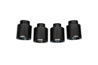 Corsa 21109CFBLK - C8 Corvette 4.5 Inch Carbon Fiber Black Pvd Exhaust Tip Kit New. Price: $599.95.