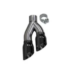 Corsa 14031BLK, One Exhaust Tip Clamp-on Dual Round Black Stainless Steel New. Price: $505.95.