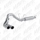 Mbrp 4" Cat Back Exhaust Fits 2014-16 Ram 2500 3500 6.4L Single Side Dual Outlet New. Price: $919.99.