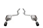 Corsa 3.0" Dual Rear Exit Touring Axle-back Exhaust System 4.5" Black 21257BLK New. Price: $1549.99.