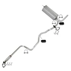 Stainless Steel Cat Back Kit W/bolts Fits: 04-05 Classic 97-99 Cutlass 2.2L 3.1L New. Price: $252.81.