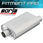 Borla 400820 Atak Cratemuffler Chevy Sbc 350 383 406 2.5IN Offset Center T304SS New. Price: $356.99.