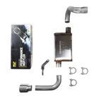 Direct Fit Jeep Wrangler 18-25 2.5" Single Exhaust Kit Magnaflow Dbl Wall Tip New. Price: $243.58.