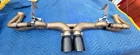 Soul Exhaust Porsche 991 GT3RS 911R Non Valved Black Tips Used. Price: $2399.00.