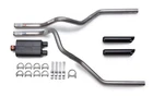 94-03 Dodgeram Truck Mandrel Dual Exhaust Kit Flowmaster 40 Series Black Tips New. Price: $301.99.