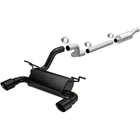 Magnaflow 19437 Exhaust System Street Series Cat-back 409 Stainless Black Powder New. Price: $1443.00.