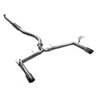 For Honda Civic 16-18 Stainless Steel Cat-back Exhaust System Split Rear Exit New. Price: $1456.79.