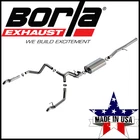 Borla Touring 3.5" Cat-back Exhaust Kit 24-26 Silverado Sierra 1500 ZR2/AT4X 4WD New. Price: $1559.99.