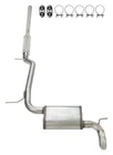 Pypes Performance Exhaust SJJ21T Cat-back System Jeep Wrangler Jk 2007-18 New. Price: $591.79.
