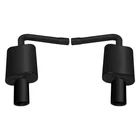 For Jeep Grand Cherokee 11-20 Exhaust System Black Elite Stainless Steel New. Price: $610.38.