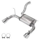For Jeep Wrangler 18-24 Pypes 409 Ss Axle-back Exhaust System Split Rear Exit New. Price: $490.79.