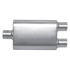 Gibson BM0102 Mwa Stainless Oval Gray Exhaust Muffler 3" Offset Id Center Od New. Price: $132.97.
