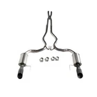 Roush Dual Black Tip Cat-back Exhaust Kit Fastback Mustang Gt 2015-2017 New. Price: $1299.99.