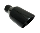 Exhaust Tip 3.00" Inlet 4.00" Outlet 8.00" Long WDW4008-300-DW-GBK-SS Weld Sl New. Price: $47.50.