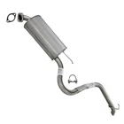 Stainless Steel Exhaust Muffler Assembly Fits: 2007-2012 Hyundai Elantra 2.0L New. Price: $131.81.