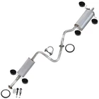 Stainless Steel Resonator & Muffler W/ Hangers Kit Fits: 2007-2012 Sentra 2.0L New. Price: $239.81.