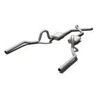 Pypes SGA10S 64-72 A-body 2.5" Crossmember Back X Pipe System Gto Lemans Tempest New. Price: $609.79.
