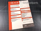 Nos Ford Inspection Form Mustang Fairlane Torino Cyclone 390 Gt 428 Cj Cobra Jet. Price: $19.00.