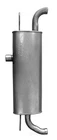 Exhaust Muffler Assembly-awd, Ecoboost Ap 50147 Fits 2015 Ford Edge New. Price: $241.06.