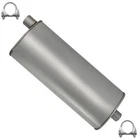 Stainless Steel Exhaust Muffler Fits: 2006-2010 Jeep Commander 3.7L 4.7L 5.7L New. Price: $89.93.