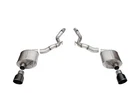 Corsa 21276BLK Touring Axle-back Exhaust System Fits Select Ford Mustang New. Price: $1699.99.