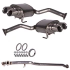 Oem 2015-2018 Subaru Wrx Performance Exhaust System Pipe Muffler Tips D441SVA100 New. Price: $1201.06.