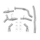 Mishimoto MMEXH-CAM4-16DTPP Dual Tip Pro Cat-back Exhaust Fits Chevy Camaro 2.0T New. Price: $1303.95.