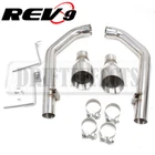 REV9 CB-1009A Flowmaxx Exhaust Kit Ford Mustang Gt 15+ Straight Pipe System New. Price: $155.00.