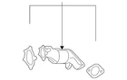 Genuine Nissan Catalytic Converter B08B3-JF20A New. Price: $1677.12.