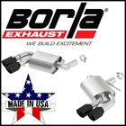 Borla Atak Axle-back Exhaust System Fits 2016-2024 Chevy Camaro Ss 6.2L V8 New. Price: $1999.99.
