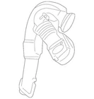 Genuine Ford Excursion 2003-2007 Inlet Pipe Assembly-left- 3C3Z-6K854-DB New. Price: $352.79.