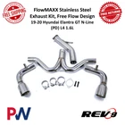 REV9 Flowmaxx Steel Exhaust Kit Free Design For 19-20 Hyundai Elantra Gt L4 New. Price: $485.00.