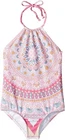 Billabong Kids Girl's 236041 Medallion Madness Halter One-piece Swimsuit Size 12 New. Price: $38.50.