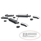Exhaust System Kit - Ford Mustang 1993 5.0 Nuovo. Price: $1326.24.