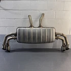 2015-2018 Porsche Cayenne 92A 3.6L Rear Exhaust Mufller W/ Pipes & Tips Oem Used. Price: $765.00.