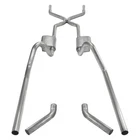 For Chevy Bel Air 55-57 Pypes Crossmember-back Exhaust System Split Rear Exit New. Price: $758.79.