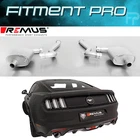 Remus Race Axle-back 2015-22 Ford Mustang 2.3L Ecoboost Coupe / Convertible New. Price: $807.48.