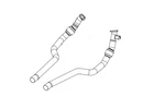 Akrapovic Link Pipe Set For 2020-2023 Audi Rs Avant (C8) L-AU/SS/6 New. Price: $1672.01.