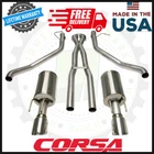 Corsa 2.5" Cat-back + X-pipe Exhaust Fits 2005 2006 Pontiac Gto 6.0L V8 New. Price: $2278.99.