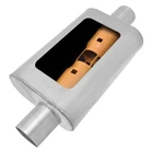 Exhaust Muffler Mwa Stainless Steel Oval Gray 3" Offset Id, New. Price: $94.88.