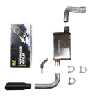Direct Fit Jeep Wrangler 18-25 2.5" Single Exhaust Kit Magnaflow Roll Black Tip New. Price: $248.58.