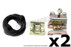 Bmw (1988-1995) Exhaust Bracket Kit (2) Rear Muffler Hjs/leistritz + Warranty New. Price: $59.40.