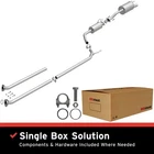 Oe Replacement Exhaust System Kit For 2006-2011 Honda Civic New. Price: $607.00.