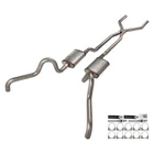 Ford Fairlane 66-70 Exhaust System Pypes 409 H-pipe Crossmember-back New. Price: $756.79.