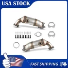 Front & Rear Catalytic Converter Set For 2011-2016 Chrysler Town Country 3.6L New. Price: $120.99.