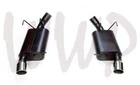 Stainless 3" Axle-back Muffler Exhaust System 13-14 Ford Mustang Gt 5.0L V8 New. Price: $149.99.