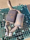 2008 Bmw Series Twin Muffler Set 7544269, 7562119 Used. Price: $200.00.